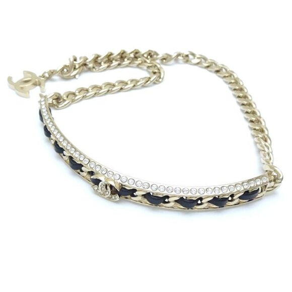 CHANEL Gold Coco Mark Necklace - Picture 1 of 8